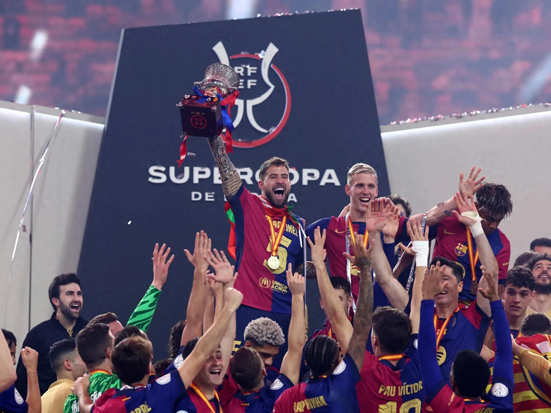 巴塞罗那在比赛中充满斗志,最终赢得胜利 巴塞罗那在比赛中充满斗志,最终赢得胜利