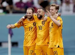 PG电子试玩官网-荷兰豪取大胜克威尔，小组形势大好