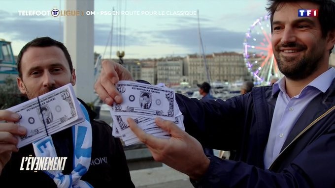 马赛球迷组织拍卖活动，募集资金支持球队的简单介绍